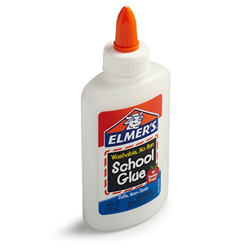 Elmer's Liquid School Glue, Washable, Great for Making Slime, 4oz. Each, 12 Count