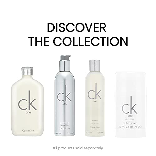 Calvin Klein Ck One for Men - Notes of Green Tea, Rose, Amber and Nature