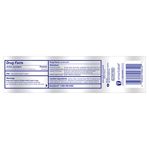Colgate Max Fresh Toothpaste, Advanced Whitening Toothpaste with Mini Breath Strips, Clean Mint Toothpaste for Bad Breath, Helps Fight Cavities, Whitens Teeth, and Freshens Breath, 6.3 Oz Tube