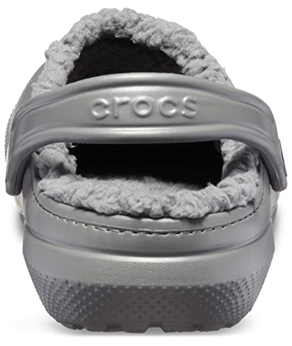 Crocs Classic Lined Clog Slate Grey/Smoke Men's 4, Women's 6 Medium