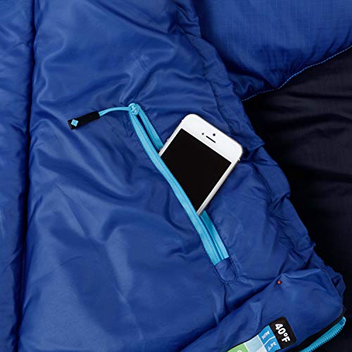 Columbia 40 Degree Coalridge Hooded Sleeping Bag (80)