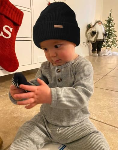 Camptrace Baby Beanie Toddler Infant Winter Hat with Double Layer Knit for Boys Girls