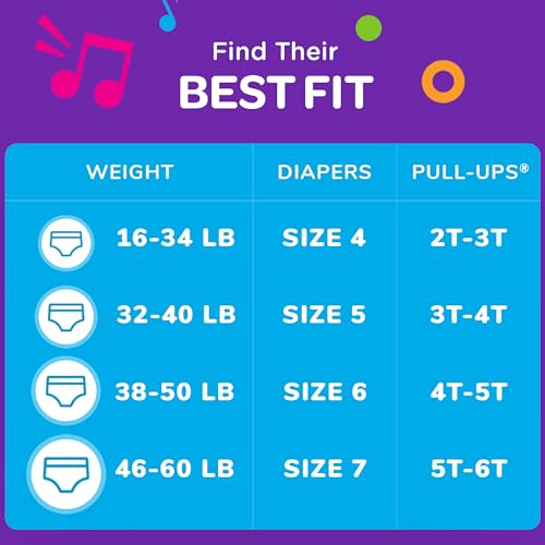 Pull-Ups Boys' Potty Training Pants, 5T-6T (46+ lbs), 14 Count