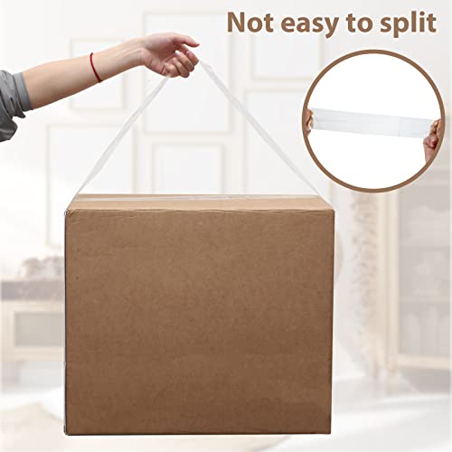 24 Roll No Noise Clear Quiet Packing Tape, 1.9'' x 54.7 Yards, Clear Silent Packing Tape Heavy Duty Packaging Tape with Packing Tape Dispenser Gun, Noiseless Shipping Tape for Moving Boxes Wrapping
