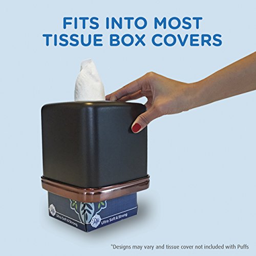 Puffs Plus Lotion with Vicks Facial Tissues, 24 Cubes, 48 Tissues per Box
