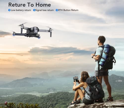 Ruko F11 Drones with Camera for Adults 4K, 60Mins Flight Time, FPV Drone with GPS, Quadcopter with Brushless Motor, Follow Me, Auto Return Home, Long Control Range Drone for Beginners, drone with camera for adults, drone with camera