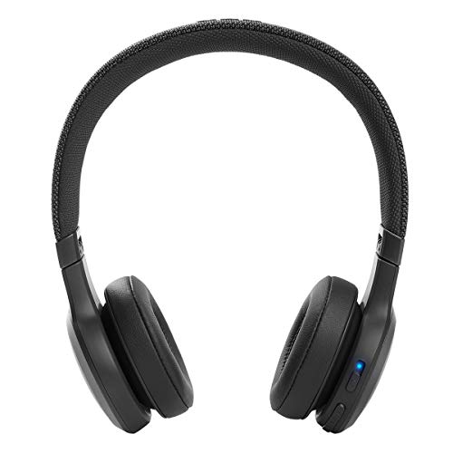 JBL Live 460NC - Wireless On-Ear Noise Cancelling Headphones with Long Battery Life and Voice Assistant Control - Black, Medium