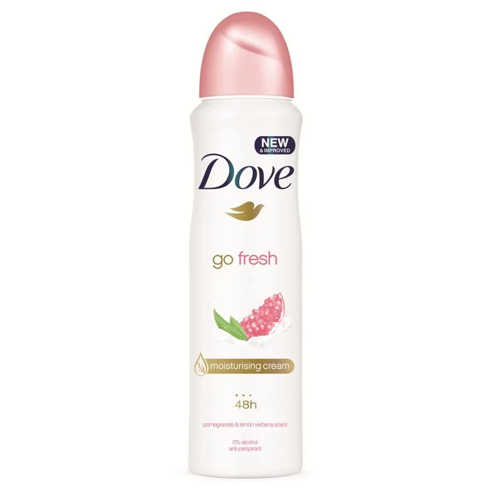 UPDATE: DEAD! Dove Antiperspirant Spray, International Version, 150 ml (Pack of 10) - Mixed within available scents, no more than 2 products of the same scent