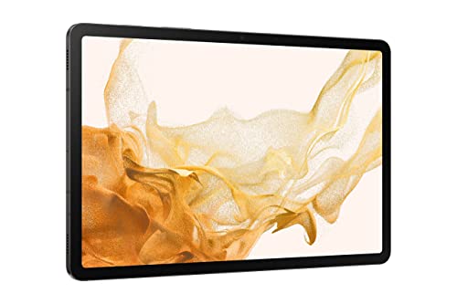 SAMSUNG Galaxy Tab S8+ 12.4” 128GB WiFi 6E Android Tablet, Large AMOLED Screen, S Pen Included, Ultra Wide Camera, Long Lasting Battery, US Version, 2022, Graphite