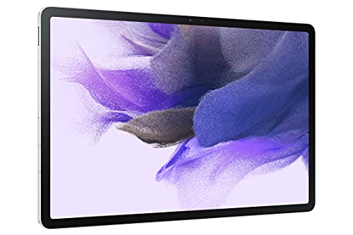 SAMSUNG Galaxy Tab S7 FE 12.4” 256GB WiFi Android Tablet, Large Screen, S Pen Included, Multi Device Connectivity, Long Lasting Battery, US Version, 2021, Mystic Silver