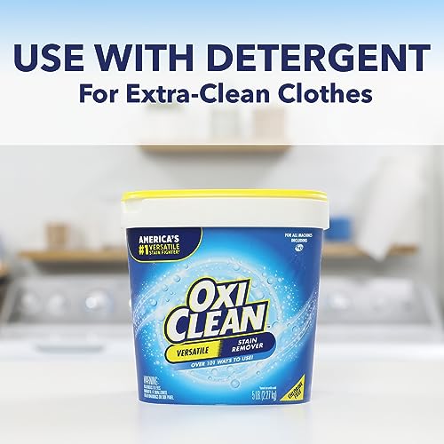 Add 3 To Your Cart! OxiClean Versatile Stain Remover Powder, 3 lb 3 Ct
