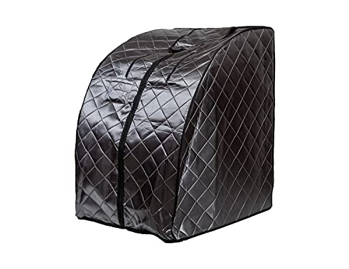 Heatwave Rejuvenator Portable Personal Sauna with FAR Infrared Carbon Panels, Heated Floor Pad, Canvas Chair