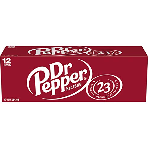 Dr Pepper Soda, 12 fl oz cans, 12 pack 3 COUNT!