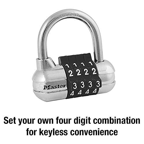 Master Lock Set Your Own Combination Padlock, 1 Pack, Color May Vary