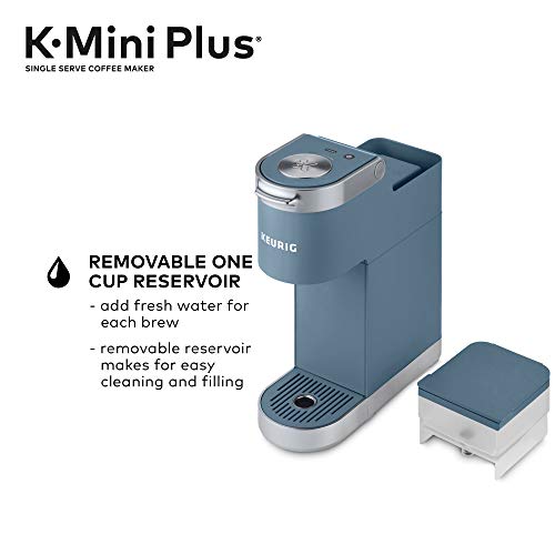 Keurig K-Mini Plus Single Serve K-Cup Pod Coffee Maker, Evening Teal