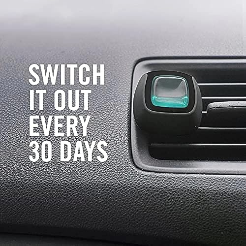 Febreze Unstopables Car Odor-Fighting Car Freshener Vent Clip Fresh, .07 fl oz. Car Vent Clip, Pack of 3