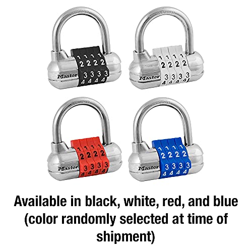Master Lock Set Your Own Combination Padlock, 1 Pack, Color May Vary