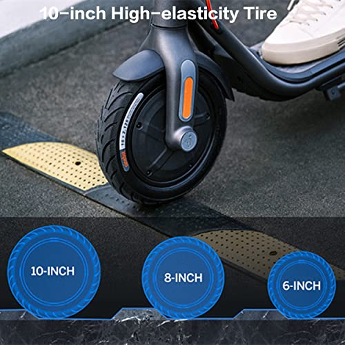 Segway Ninebot F25 Electric Kick Scooter, 300W Powerful Motor, 10-inch Pneumatic Tire, Foldable Commuter Electric Scooter for Adults, Dark Grey