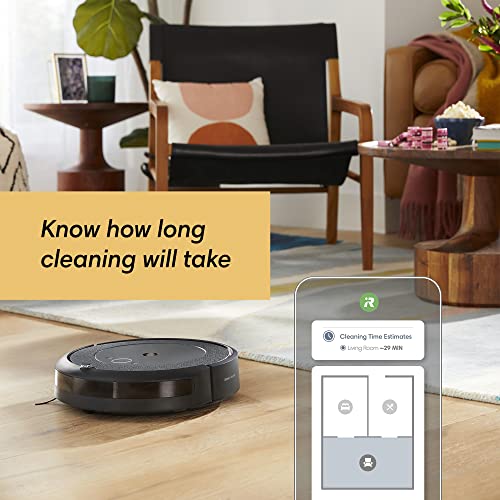 iRobot Roomba i4 EVO (4150) Wi-Fi Connected Robot Vacuum – Now Clean by Room with Smart Mapping Compatible with Alexa Ideal for Pet Hair Carpets & Hard Floors, Roomba i4