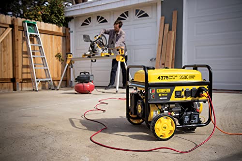 Champion Power Equipment 201181 4375/3500-Watt Remote Start Portable Generator, CO Shield