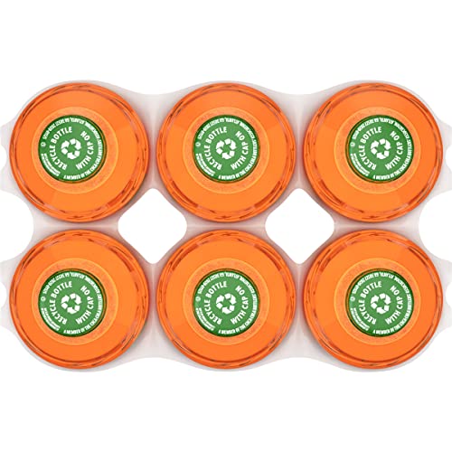 Fanta Orange Soda Fruit Flavored Soft Drink, 16.9 fl oz, 6 Pack