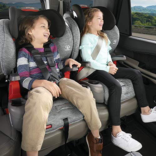 Britax Grow with You ClickTight Harness-2-Booster Car Seat, Cool Flow Gray
