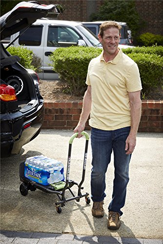 COSCO Shifter Multi-Position Folding Hand Truck and Cart, Green