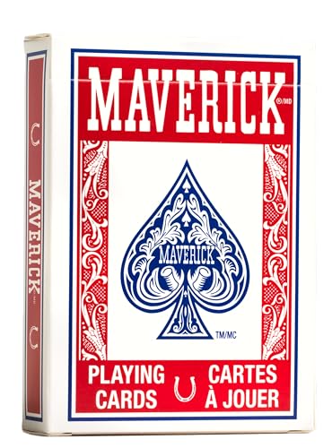 Maverick Playing Cards, Standard Index, (Pack of 12)