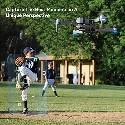 Ruko F11GIM Drones with 4K UHD 2-Axis Gimbal EIS Anti-Shake Camera for Adults Beginner, 2 Batteries 56 Min Flight Time, Level 6 Wind Resistance, FPV Brushless Motor, GPS Auto Return Home