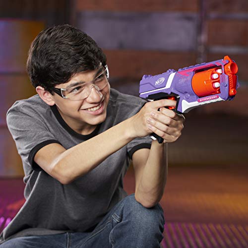 NERF Elite Strongarm, Rotating Barrel, Slam Fire, 6 Darts (Amazon Exclusive)
