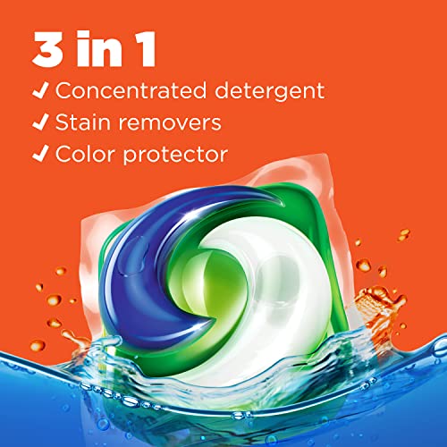Tide PODS Liquid Laundry Detergent Soap Pacs HE Compatible 76 Count Powerful 3-in-1 Clean in one Step Original Scent