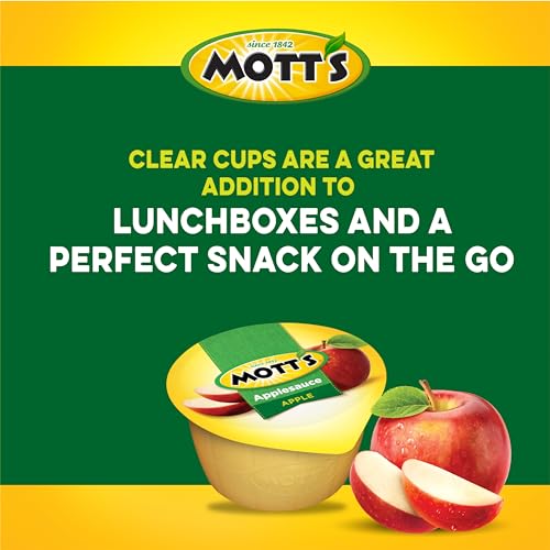 Mott's Applesauce, 4 Ounce Cup, 18 Count