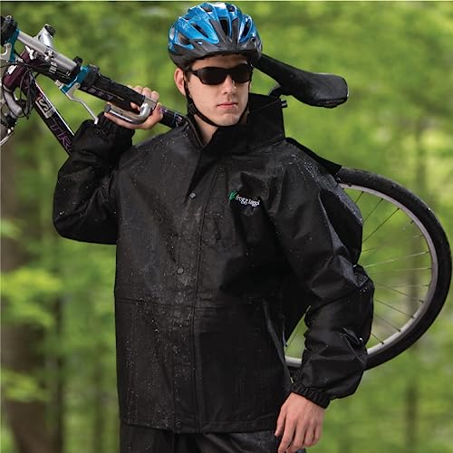 FROGG TOGGS Men's Standard Classic Pro Action Waterproof Breathable Rain Jacket, Mossy Oak DNA, Medium