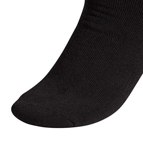 adidas Originals Trefoil Crew Socks (6-Pair), Black, Medium