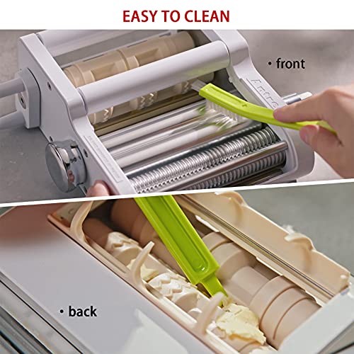 ANTREE 3-IN-1 Pasta Attachment & Ravioli Attachment for KitchenAid Stand Mixers, Pasta Maker Assecories included Pasta Sheet Roller, Spaghetti Cutter and Ravioli Maker Attachment