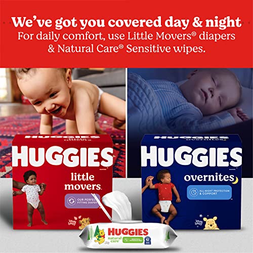DEAD Huggies Overnites Size 4 Overnight Diapers (22-37 lbs), 116 Ct