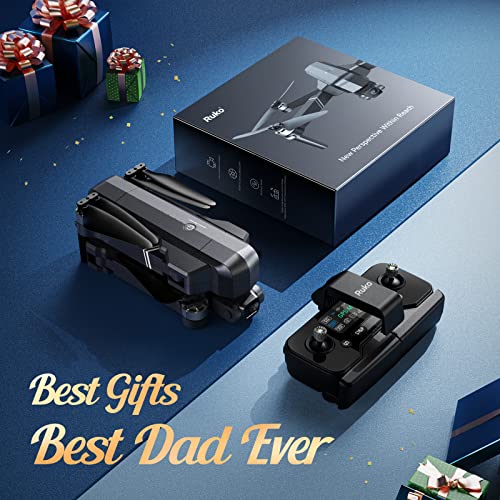 Ruko F11GIM Drones with 4K UHD 2-Axis Gimbal EIS Anti-Shake Camera for Adults Beginner, 2 Batteries 56 Min Flight Time, Level 6 Wind Resistance, FPV Brushless Motor, GPS Auto Return Home