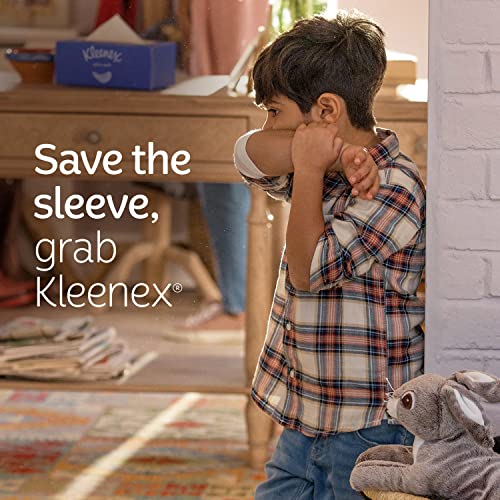 Kleenex Ultra Soft Facial Tissues, 4 Flat Boxes, 120 Tissues per Box, 3-Ply (480 Total Tissues), Packaging May Vary