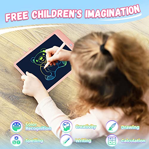 Kids Toys 2 Packs LCD Writing Tablet, 3 4 5 6 Year Old Boys Toys Gifts Doodle Board, 10 Inch Drawing Pad Airplane Travel Road Trip Essentials, Toddler Kids Games Birthday Christmas Stocking Stuffers