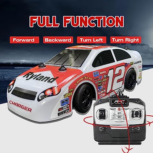 Boersma Remote Control Car, Fast RC Drift Car for Boys - 1/28 Scale 2WD High Speed Off Road Mini RC Car, Hobby Racing Vehicle Toys Gifts for Kids Age 3 4 5 6+
