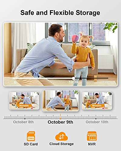 Imou 2K Indoor Security Camera 2.4GHz WiFi Camera for Home Security, Plug-in Surveillance Camera 4MP, IP Camera 360 View with Human & Sound Detection, Night Vision, 2-Way Audio, Smart Tracking