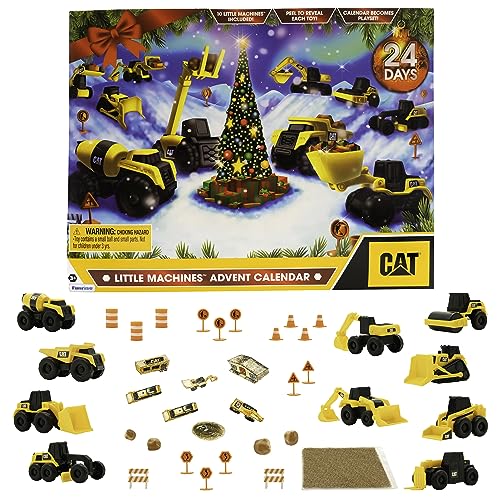 CatToysOfficial, CAT Little Machines Advent Calendar, Kids Toys for Ages 3 and up