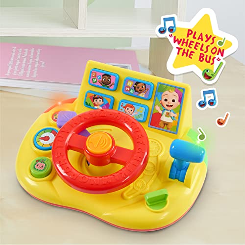 CoComelon Learning Steering Wheel, Learning & Education, Kids Toys for Ages 18 Months Up