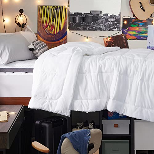 Bedsure Twin XL Comforter Duvet Insert - Extra Long Twin Comforter, Quilted All Season White Duvet Twin XL with Corner Tabs
