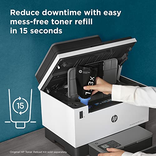HP LaserJet-Tank MFP 2604sdw Wireless Black & White Printer Prefilled With Up to 2 Years of Original HP-Toner (381V1A)