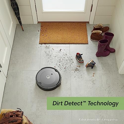 iRobot Roomba 676 Robot Vacuum - Wi-Fi Connected, Personalized Cleaning Recommendations, Works with Alexa, Good for Pet Hair, Carpets, Hard Floors, Self-Charging