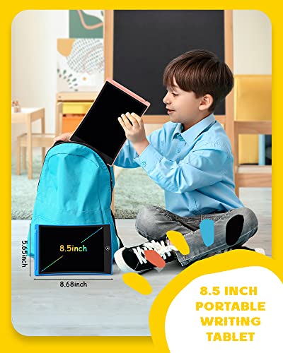bravokids 2 Pack LCD Writing Tablet with 4 Stylus, 8.5 inch Colorful Doodle Board Drawing Pad for Kids, Travel Games Activity Learning Toys, Birthday Gift for Age 3 4 5 6 7 8 Year Old Boys Girls
