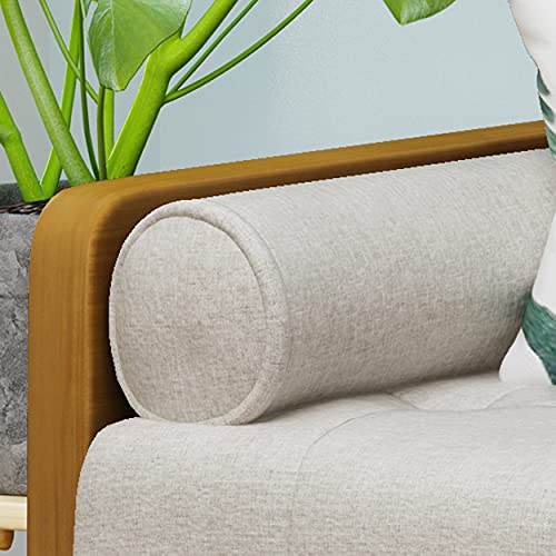 Christopher Knight Home Aidan Mid Century Modern Tufted Fabric Sofa, Beige