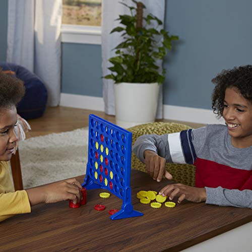 Connect 4 Classic Grid , 4 in a Row Game, Strategy Board Games for Kids, 2 Player . for Family and Kids, Ages 6 and Up