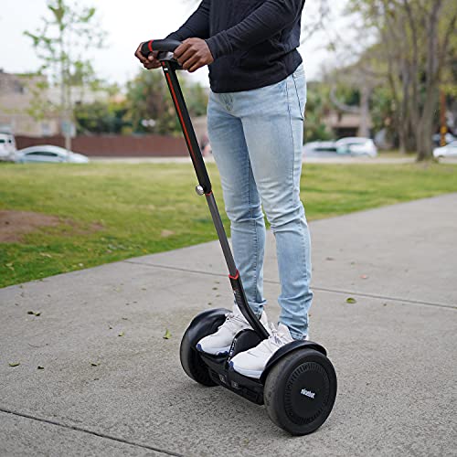 Segway Ninebot S-Max Smart Self-Balancing Electric Scooter, Dual 432W Motor, Max 23.6 Miles Range & 12.4MPH, Hoverboard with LED Light, Compatible with Gokart kit